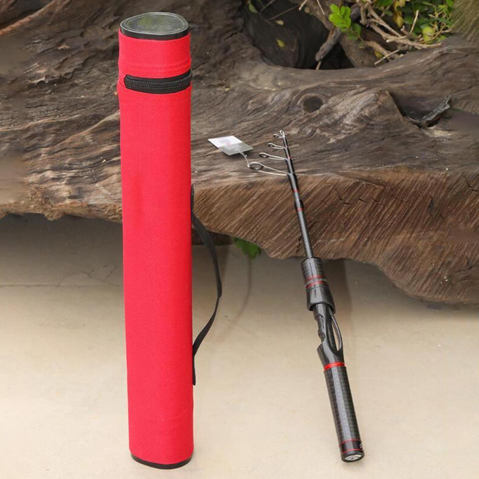 Fly Fishing Rods Case Storage Organizer Lightweight with Shoulder Strap Protection Bag Men gifts tra
