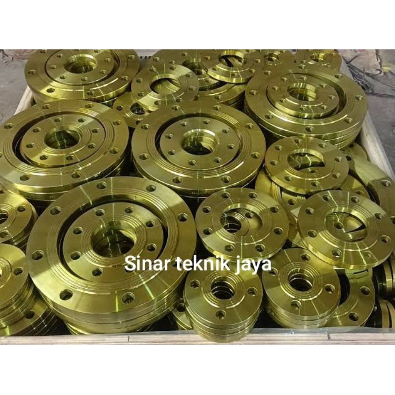 flange besi 4" PN 16 carbon steel RF