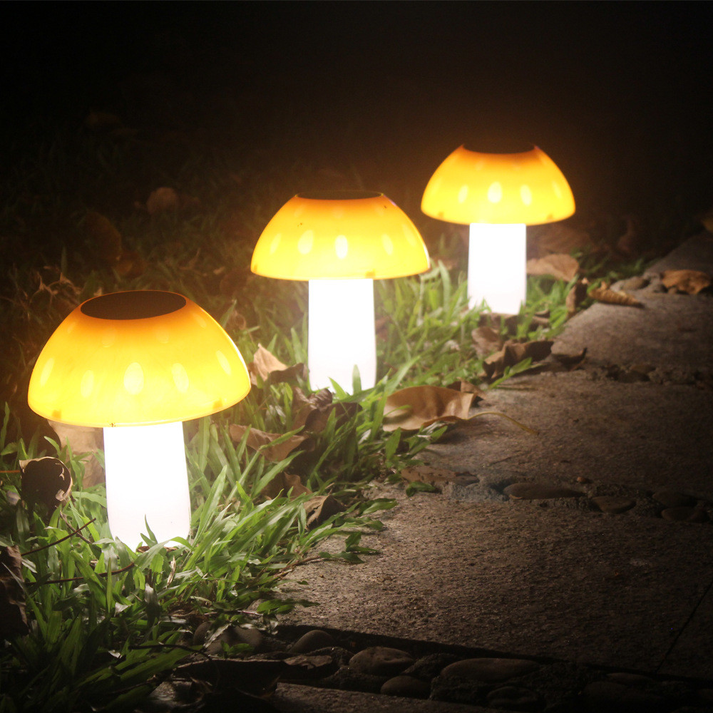 20led solar mushroom lamp garden solar lawn solar lamp outdoor lamp solar path lamp solar garden lam