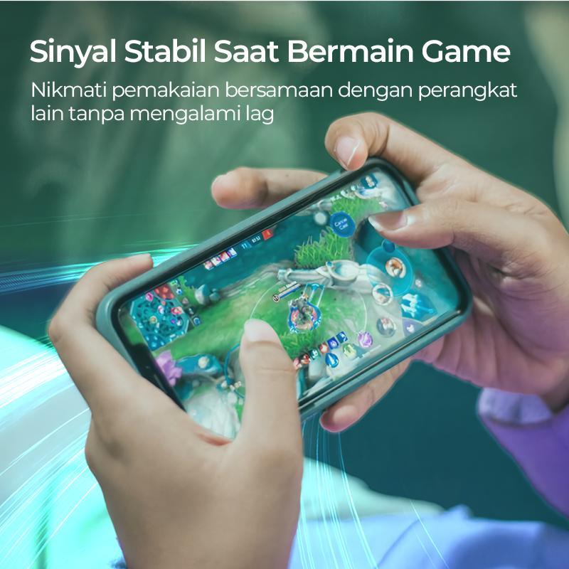 BestPromo Hi-Net Modem M29 Power Bank Router 2-In-1 4G + Wi-Fi 6 Jaringan 300Mbps 10000Mah Kartu Sim