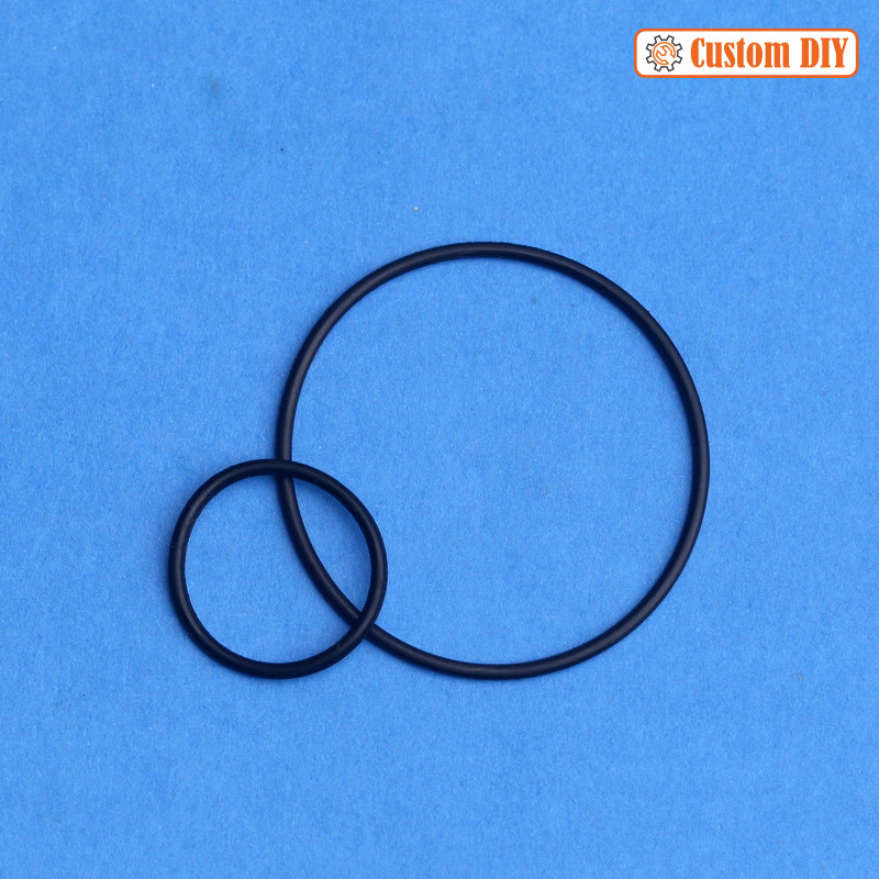 Custom DIY Karet Seal Senter Led C8 C10 C12 Sepasang O Ring Senter Ultrafire Swat Taff Led Police OR