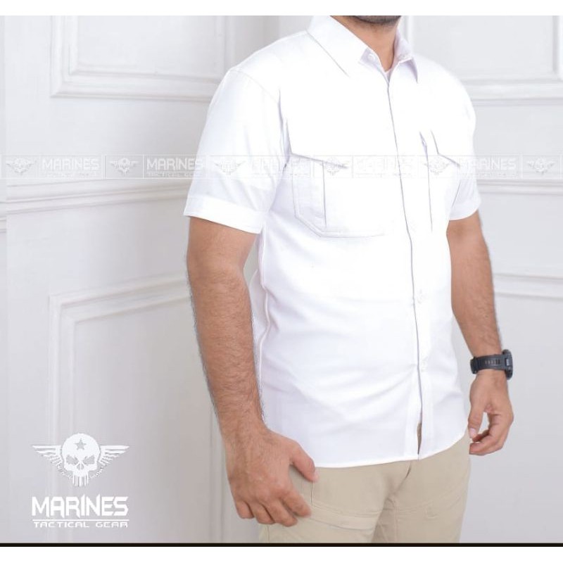 KEMEJA TACTICAL PASPAMPRES LENGAN PENDEK