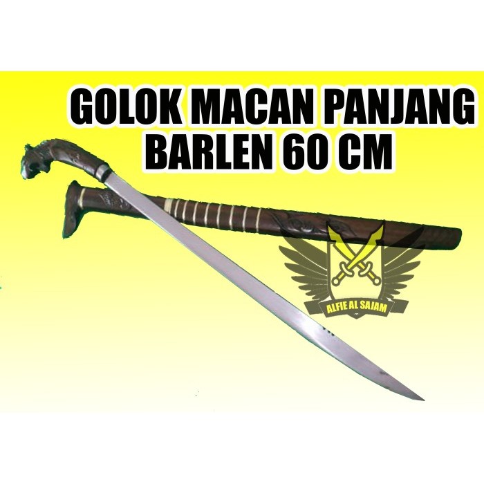 [COD] TERMURAH Golok macan panjang barlen 60 cm