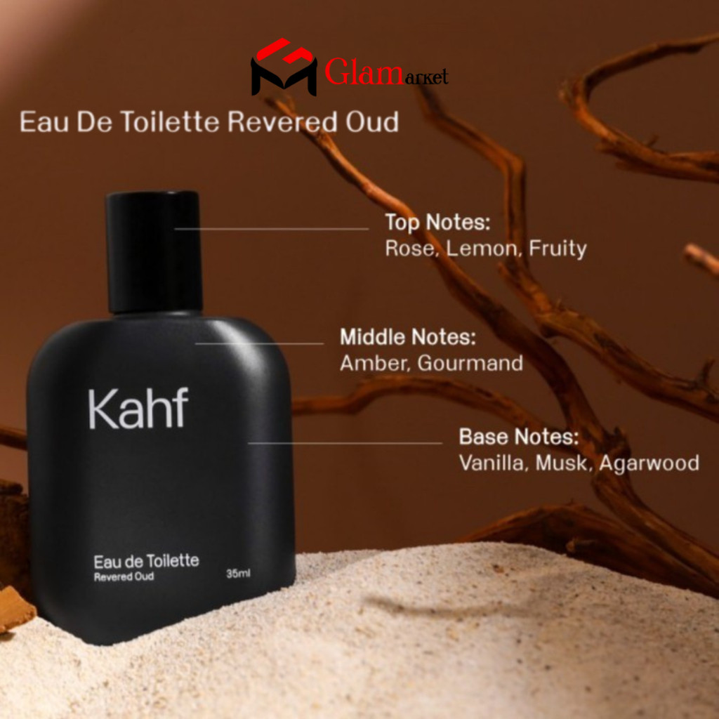 KAHF Revered Oud EDT  - Parfum Pria Parfume Laki-laki