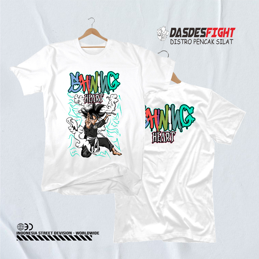 KAOS PSHT GOKU-DESIGN LUCU-KAOS PSHT KARAKTER ANIME