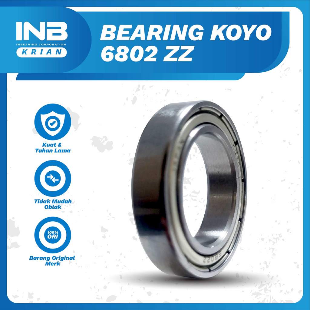 Laker Bearing 6802 ZZ KOYO Bearing Laker Conrod Arm Vixion Unitrack Vixion Old Original KOYO INB KRI