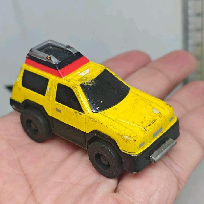 Mainan Mobil Gekisou Sentai Carranger RV Robo Megazord Yellow Vehicle Original Bandai Non DX PrideTo