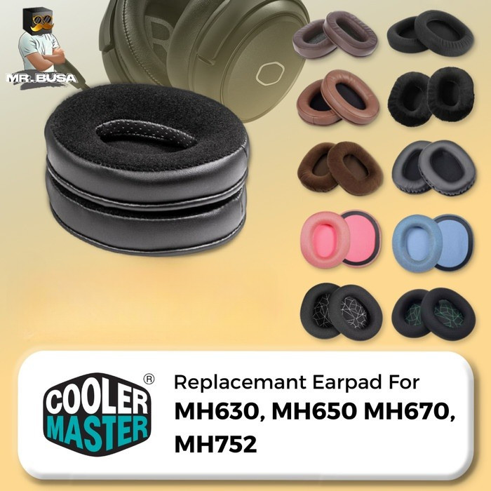 Earpad Busa Foam Cushion Cooler Master MH630 MH650 MH670 MH752 Earcup
