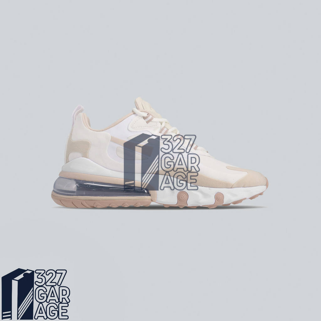 Sneakers Nike Air Max 270 React Summit White Orewood Brown Original BNIB Unisex