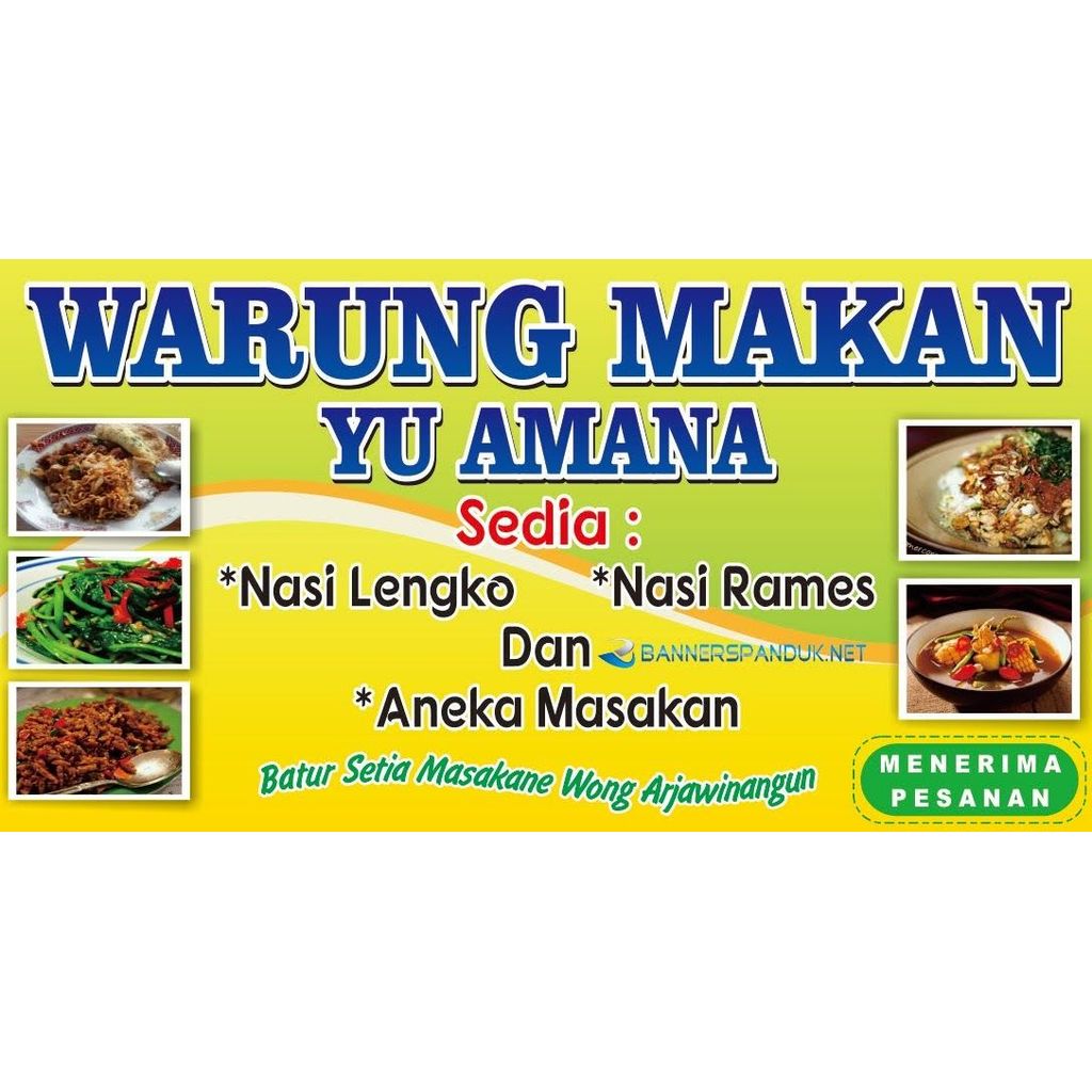Spanduk Warung | Spanduk Warteg | Spanduk Makanan | Spanduk Jajanan | Spanduk Murah | Spanduk Seblak