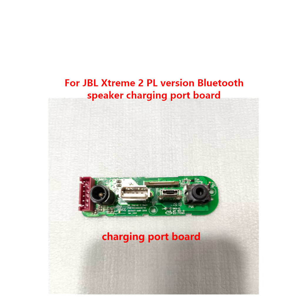 Original PCB parts For JBL Xtreme 2 PL version Bluetooth speaker arging port board, button board, li