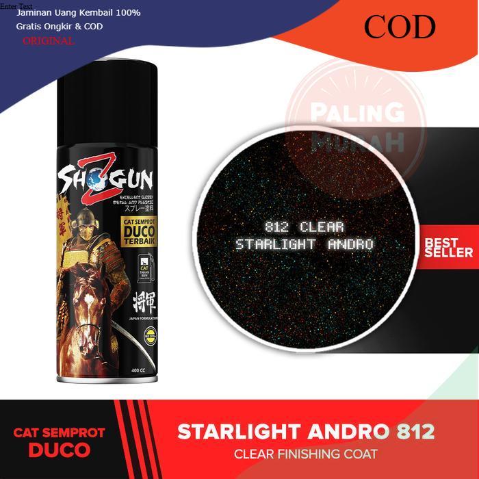Cat Semprot Motor Shogun Z Paint Clear Starlight Glitter Andromeda 812 - 300cc /ml