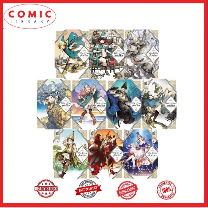 Witch Hat Atelier, 13 Book Series (English)
