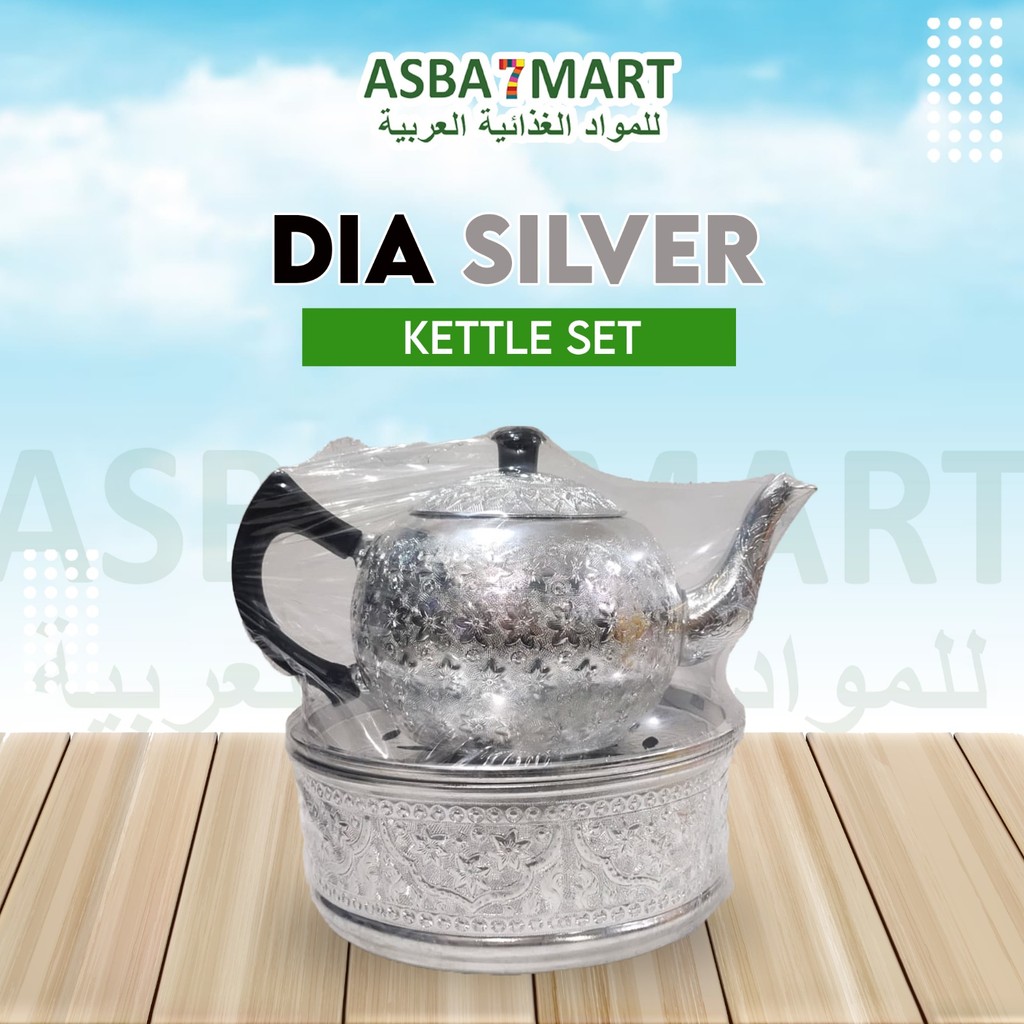 DIA GOLD DAN SILVER KETTLE SET