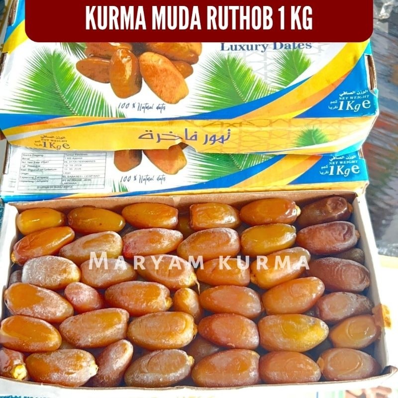 KURMA RUTHOB 1 KG MEDAN KURMA MUDA MEDAN