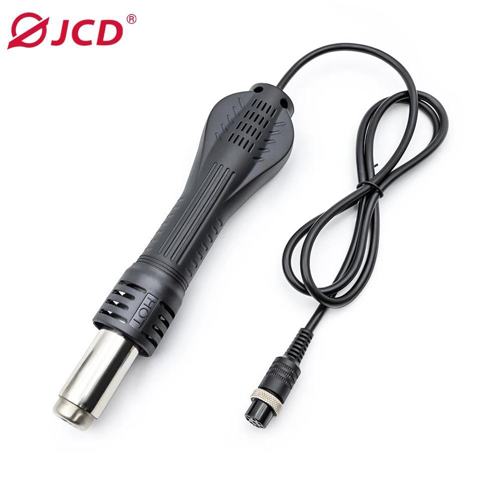 JCD-Hot Air Gun Desoldering Hot Air Gun Handle, Soldering Iron, Suitable for 858D, 868D, 8898 Rework