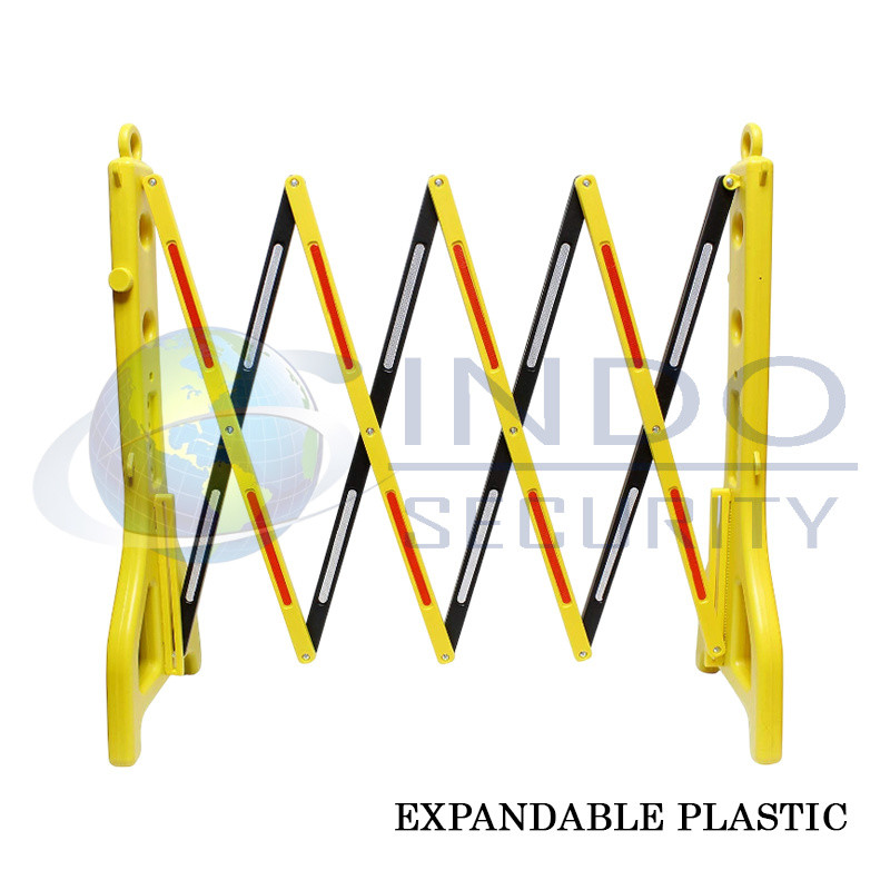 Expandable Barrier Road Barricade Plastic - Pagar Lipat Plastik Pembatas Area