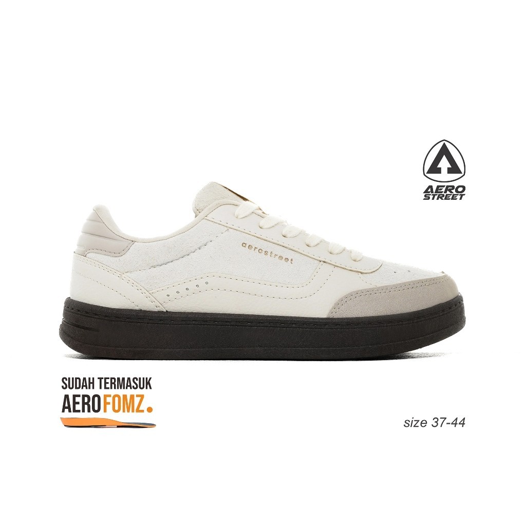 Aerostreet Austin Sneakers Casual 37-44 Coklat Tua Natural Sepatu Pria Wanita Ringan Nyaman Daily Sh
