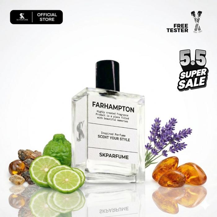 [SK Parfume] Farhampton - Parfum Pria Aroma Fresh Menyegarkan Inspired Perfume By SK Parfume