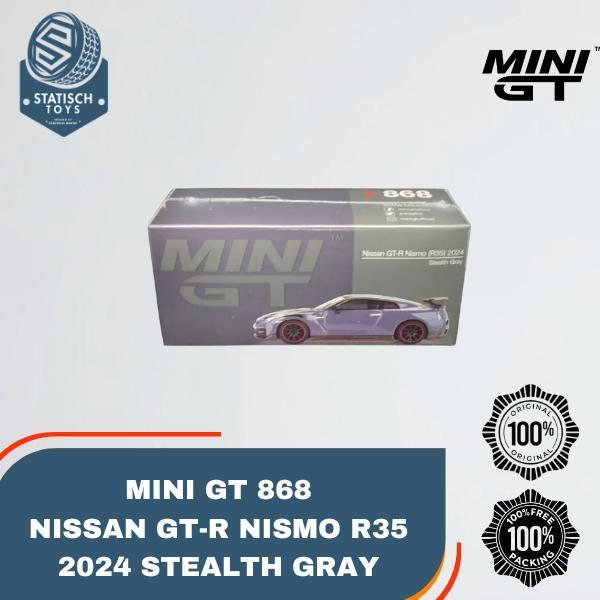 Mini GT Nissan GT-R Nismo R35 2024 Stealth Grey MGT868 No 868