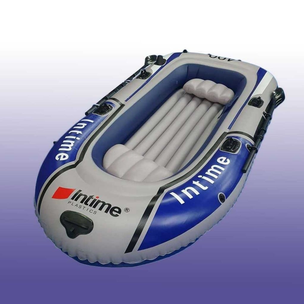 Perahu Karet 295 kg 4 orang Mancing Inflatable Fishing Boat 4 Person Primal Ezwoo Perahu Karet Infla