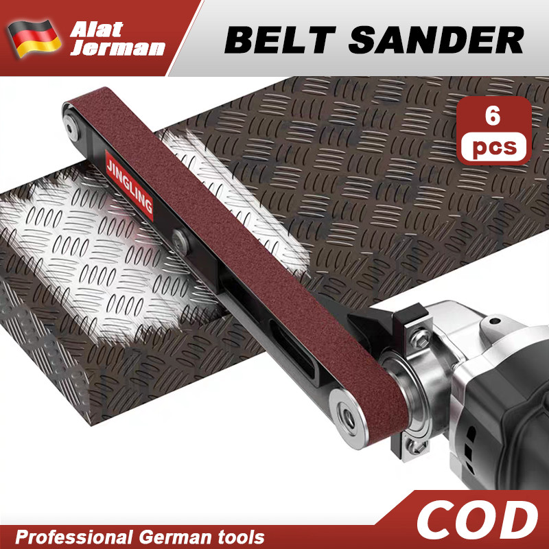 Alat Jerman Adapter Belt Sander Mini DIY Mesin Giling Pemoles Sabuk Ampelas Penggiling Sudut (COD) S