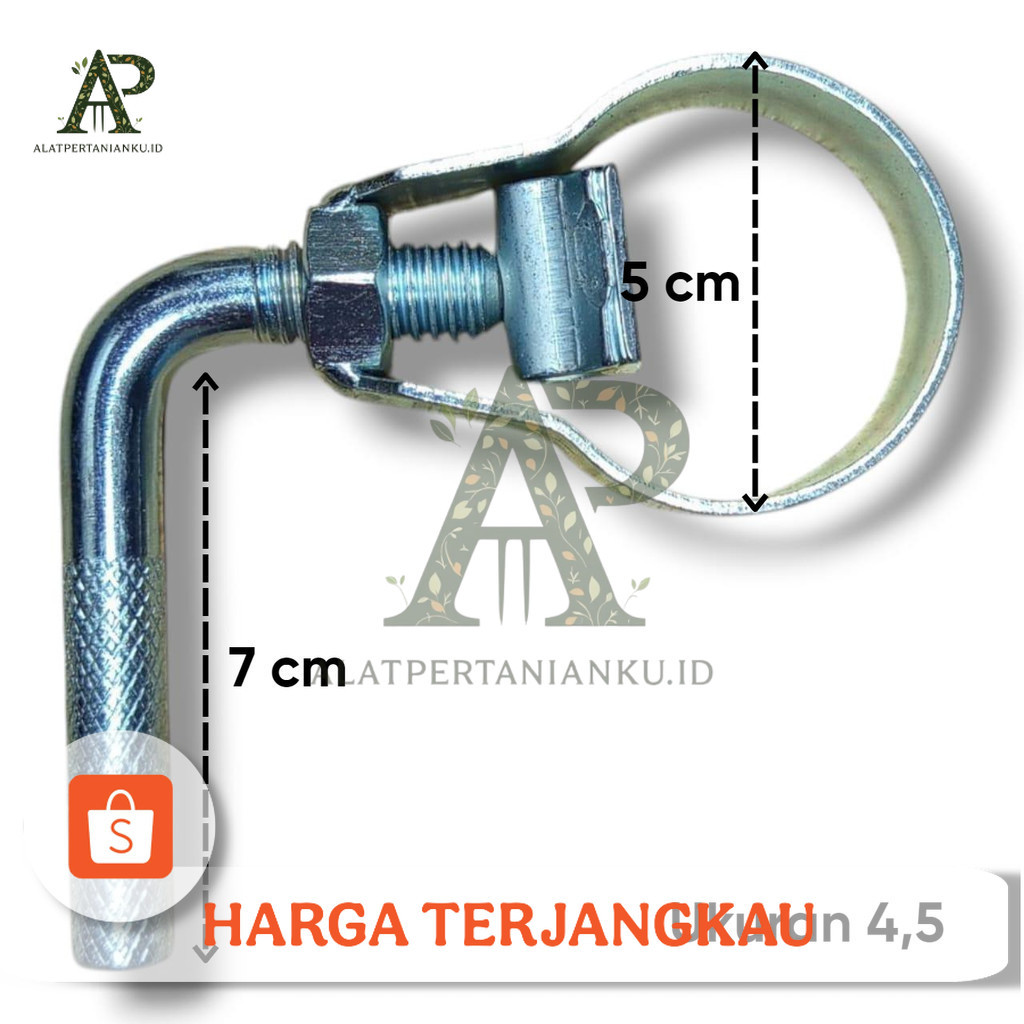KLEM FIBER EGREK SAWIT UKURAN 4,5 SUPER MURAH (ALATPERTANIANKU.ID)