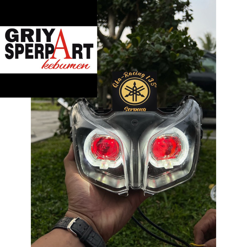 Lampu depan jupiter z1 biled billed