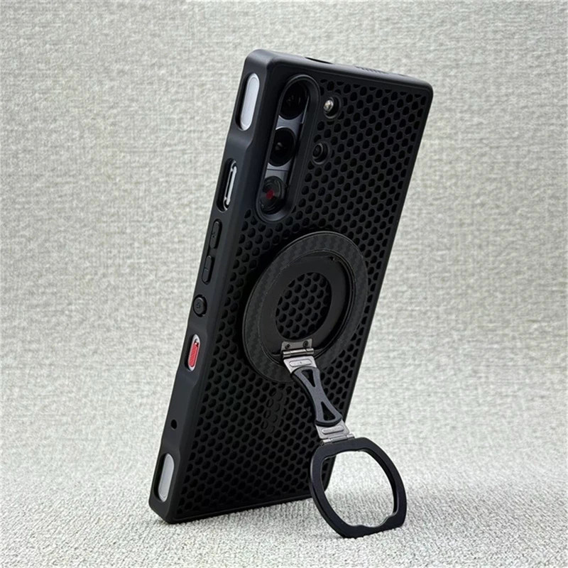 Kotak Magnet Pendingin untuk Red Magic 10 Pro Plus 10S Pro Plus Honeycomb Mesh Pelindung Casing Nubi