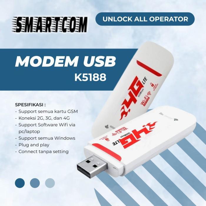 Modem Wifi Mifi 4G LTE Modem USB 500mbps Unlock Xidol K5188