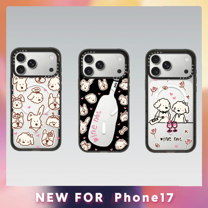 CASETY tinggal sendirian anggur tidak Magnetic Case Untuk iPhone 17 17Pro Air 16 15 14 13 Plus Pro M