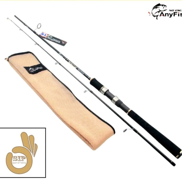 Joran Pancing Anyfish Fighter 165/180 cm Ring Full Fuji Spinning