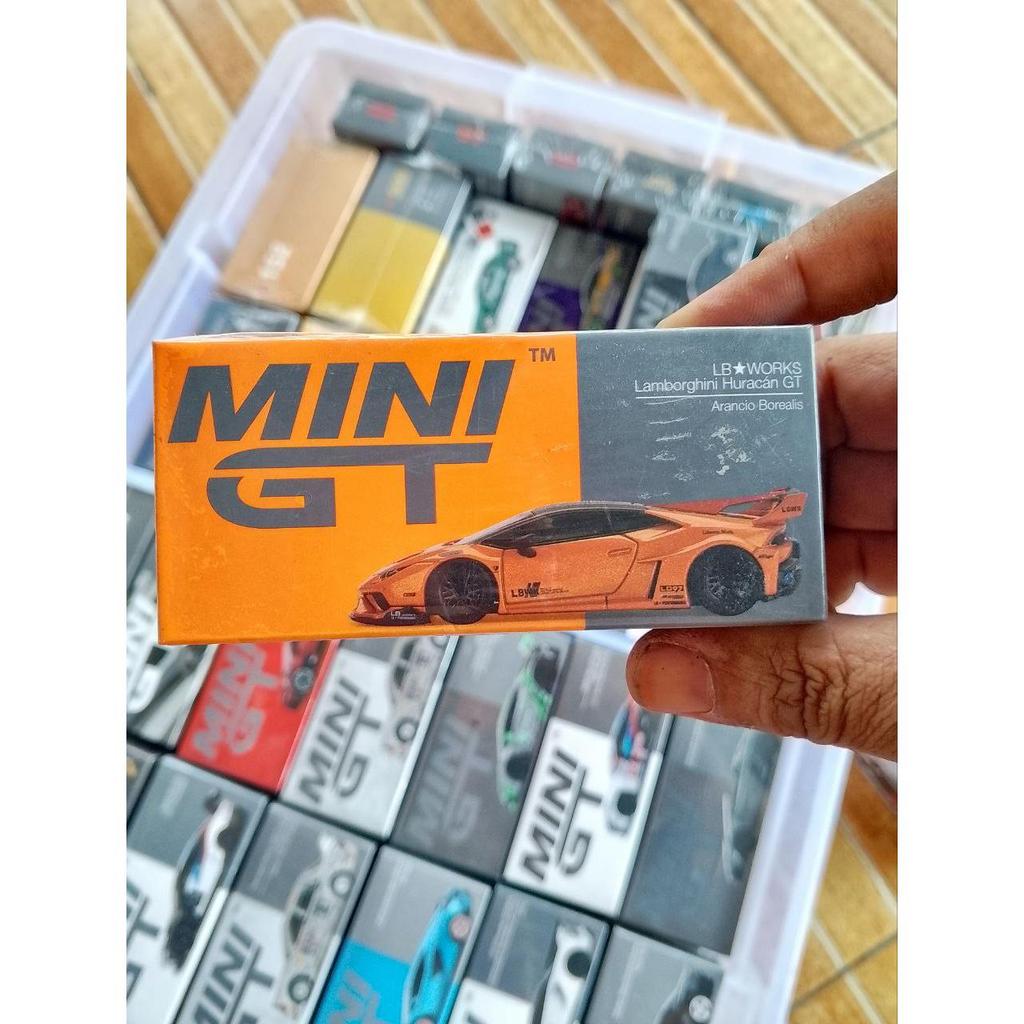 Mini GT 355 LB WORKS Lamborghini Huracán GT Arancio Borealis