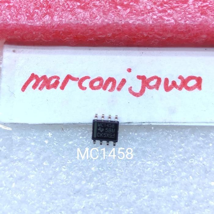 MC1458 ic smd tempel