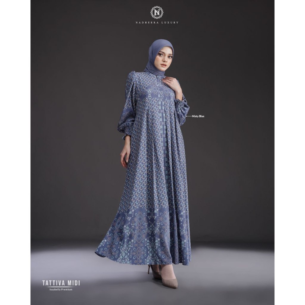 Tattiva Midi Dress Nadheera Luxury Issabella Premium