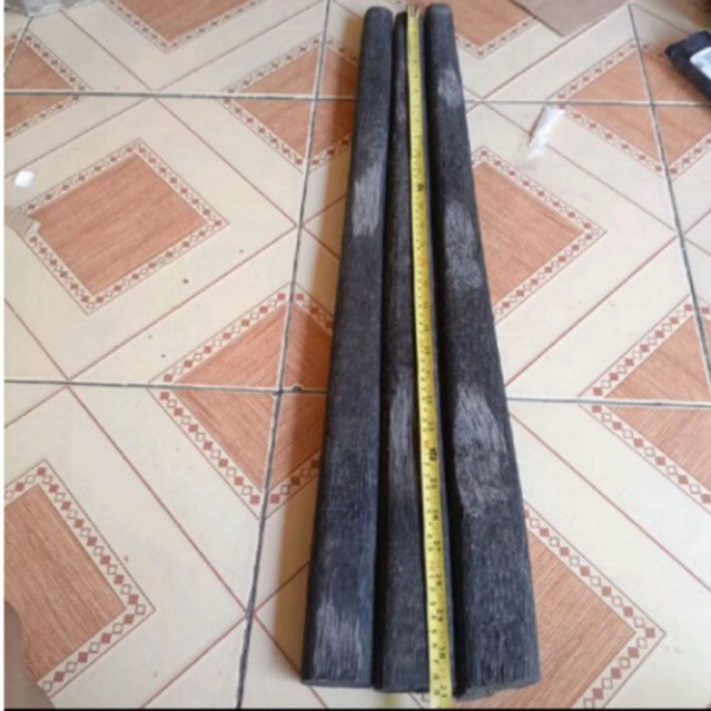 Gagang patik kayu aren / gagang kapak besar
