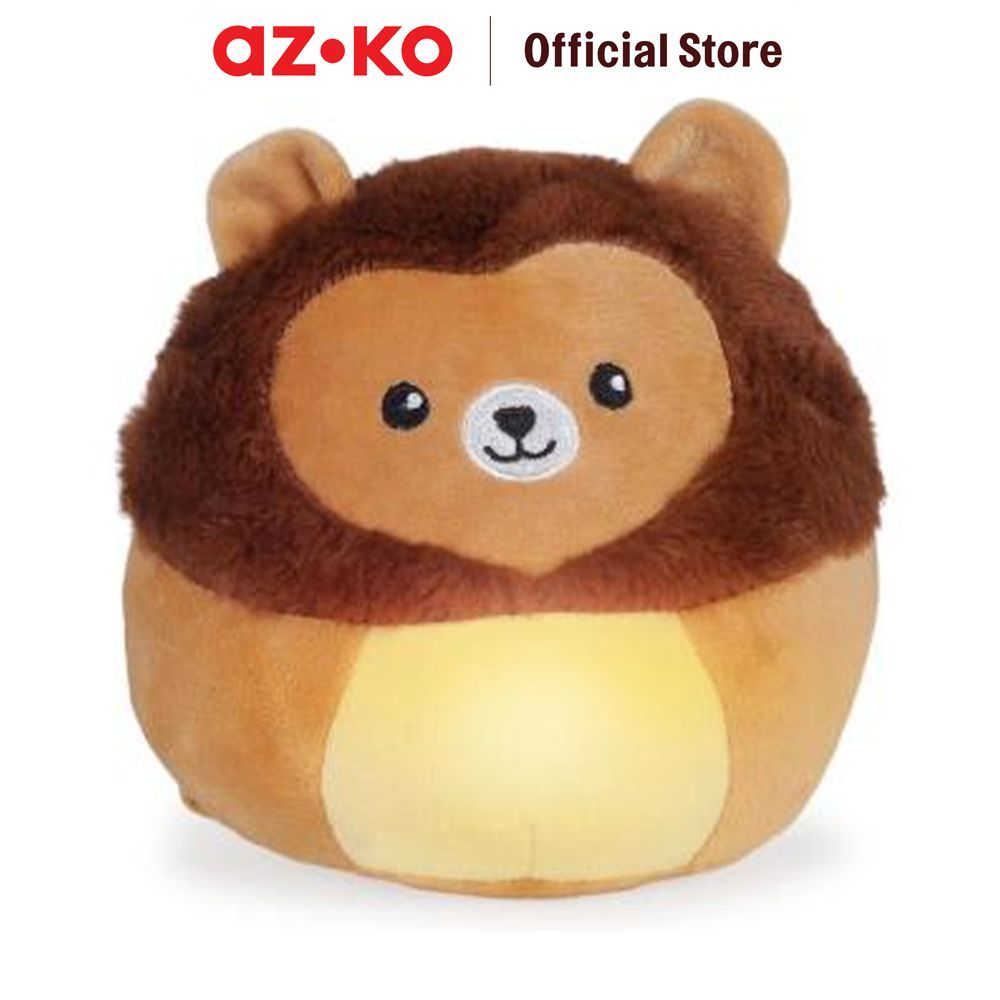 AZKO Kindla Boneka Sleep Buddy Lullalight Lion - Cokelat Kids Toy Boneka Karakter Doll Mainan Koleks