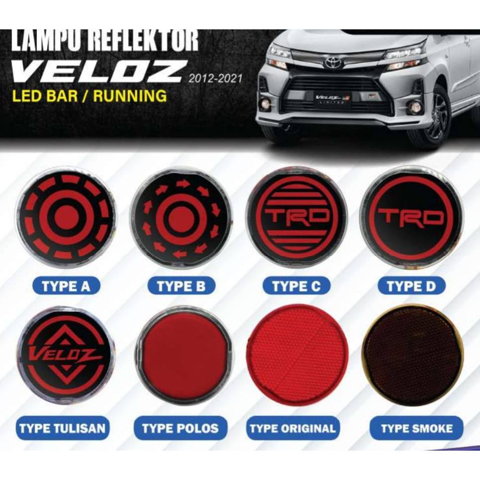 Lampu Reflektor Belakang All New Avanza Veloz 2012-2021