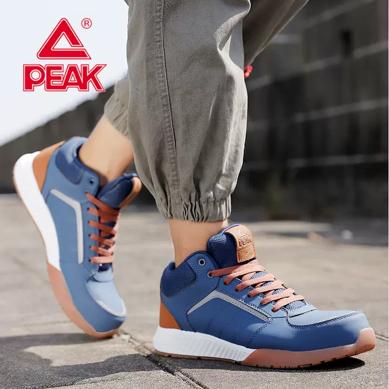 Safety Shoes PEAK Sepatu Safety Model Sneakers Sporty Casual Sepatu Kerja Pria dan Wanita