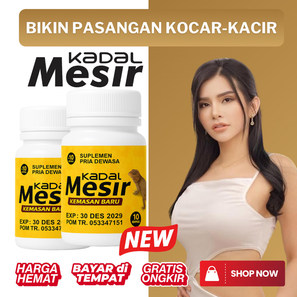 Kadal Mesir - Penambah Stamina Kuat Pria Tahan Lama Obat Kuat Ramuan Herbal Arab Original Ampuh Terl