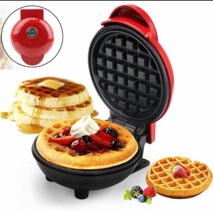 Cetakan waffle maker mini elektrik / pembuat waffle mini kentang pizza listrik - Waffle listrik