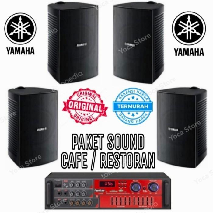 Paket Sound System YAMAHA 4 Titik Sound Cafe Restoran Perkantoran