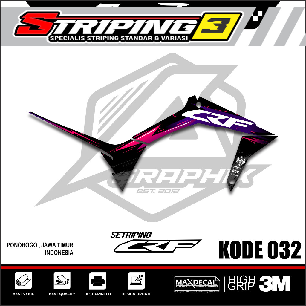 STRIPING CRF 150 STRIPING SUREX /SUREX STRIPING CRF 150 STRIPING SUREX /SUREX