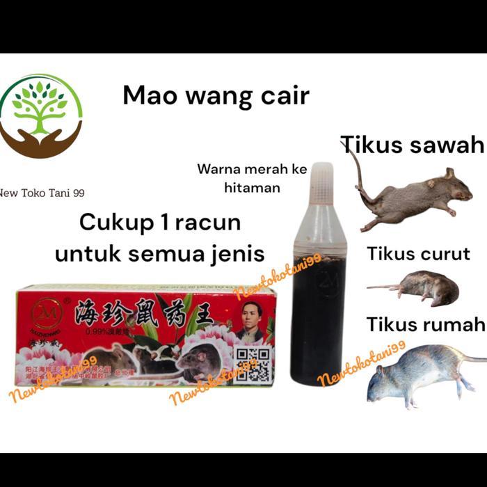 Racun tikus cair mao wang cair original ampuh