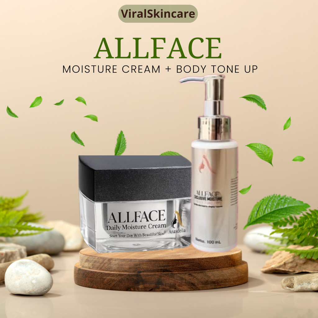 Bundling ALLFACE Daily Moisture Cream & ALLFACE Exclusive Body Tone Up