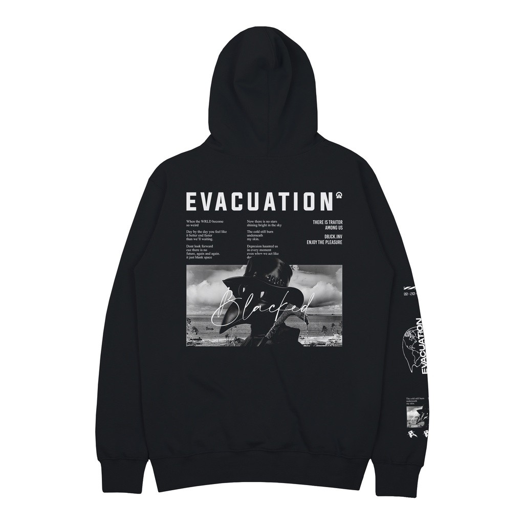 Dobujack Evacuation Black Hoodie