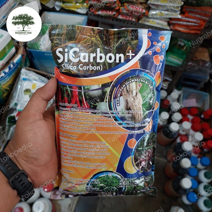 PUPUK SICARBON + SILIKA CARBON 1 KG