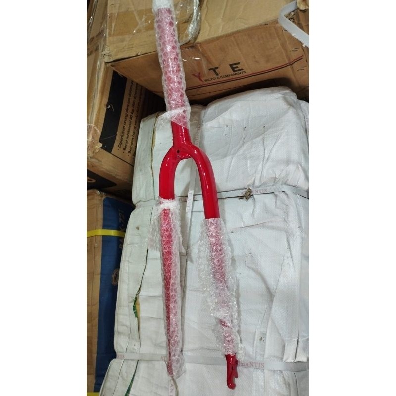 Fork/Garpu Sepeda 700c Oversize Steel 20cm