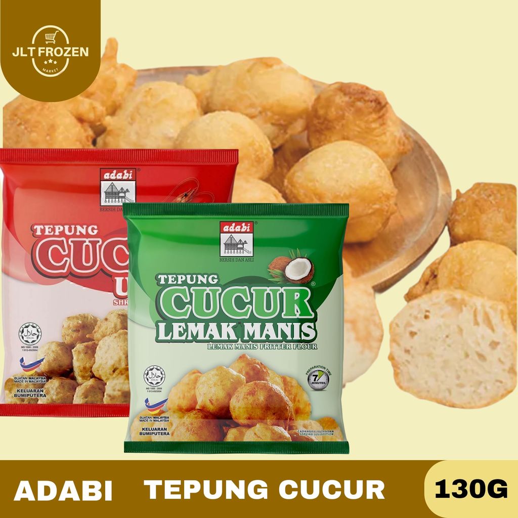 Adabi / Tepung Cucur 130g / Tepung Cucur Lemak Manis / Tepung Cucur Udang / Import