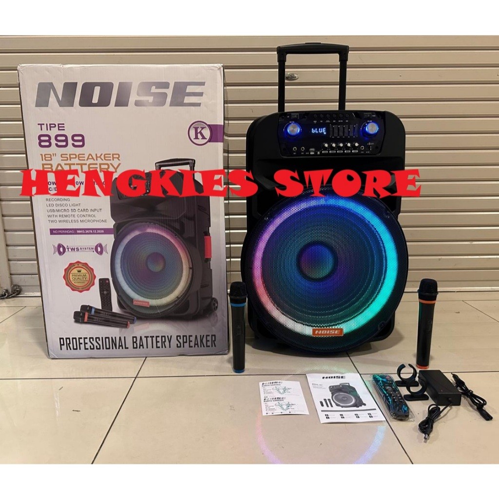 Speaker NOISE 899K  INCH BLUTOOTH SPEAKER ORIGINAL